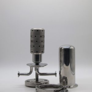 60 mm 8 Layer Culinary Steam Filter with 1/2 inch Tri-Clamp connections