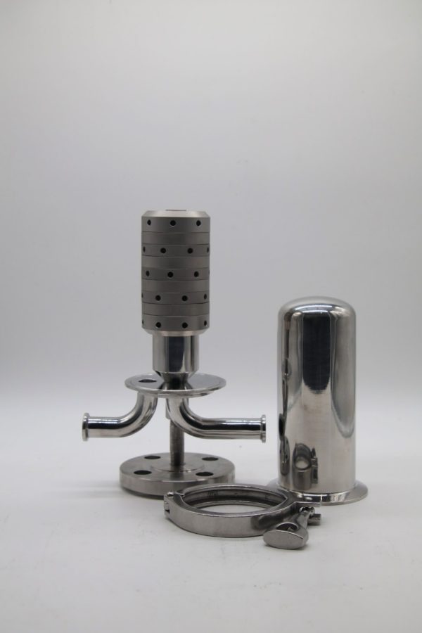 60 mm 8 Layer Culinary Steam Filter with 3/4 inch Tri-Clamp connections
