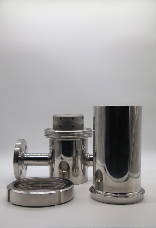 82 mm 2 Layer Sterile Air and Gas Filter with 1 inch 150 lb Flange connections