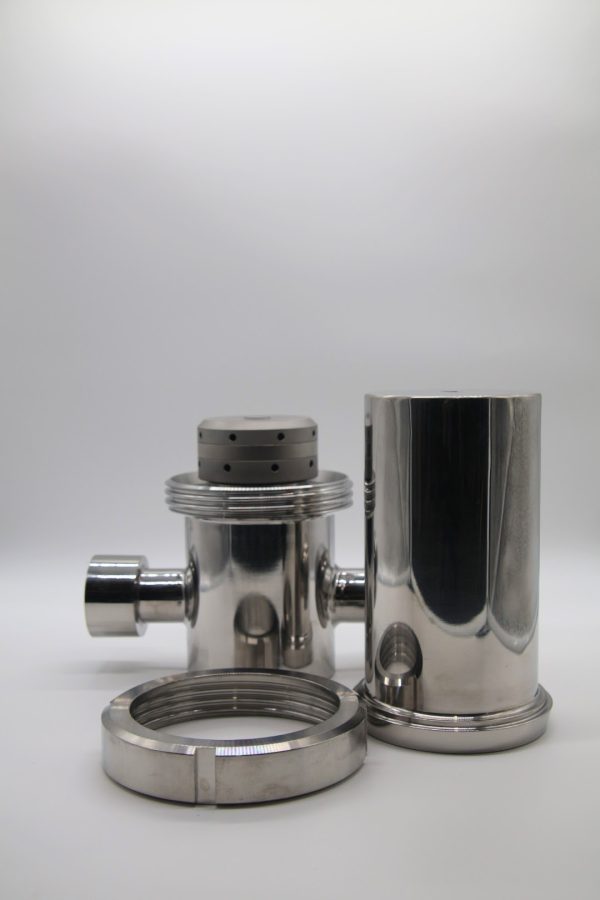 82 mm 2 Layer Sterile Air and Gas Filter with 1.5 inch FNPT connections