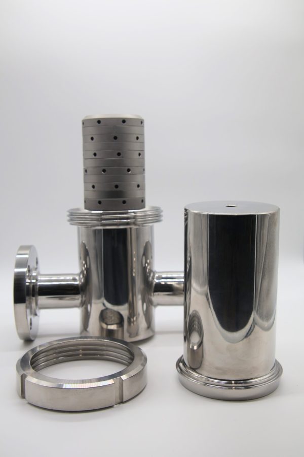 82 mm 10 Layer Sterile Air and Gas Filter with 1.5 150 lb Flange connections