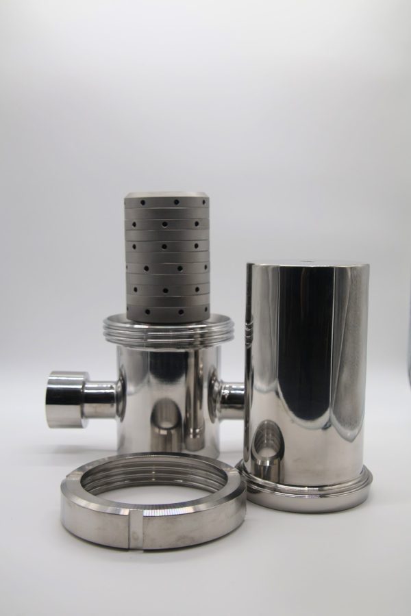 82 mm 10 Layer Sterile Air and Gas Filter with 1.5 FNPT connections