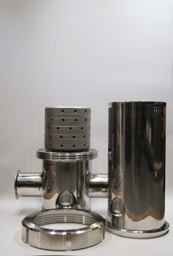 140mm 8 Layer Sterile Air and Gas Filter with 2 Inch Tri-Clamp Connections