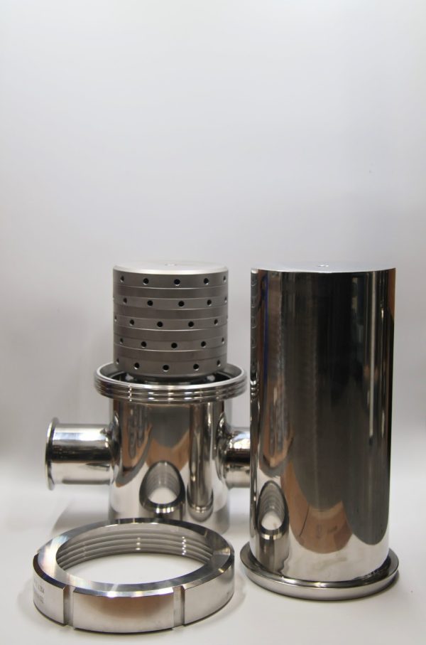 140mm 8 Layer Sterile Air and Gas Filter with 3 inch Tri-Clamp Connections