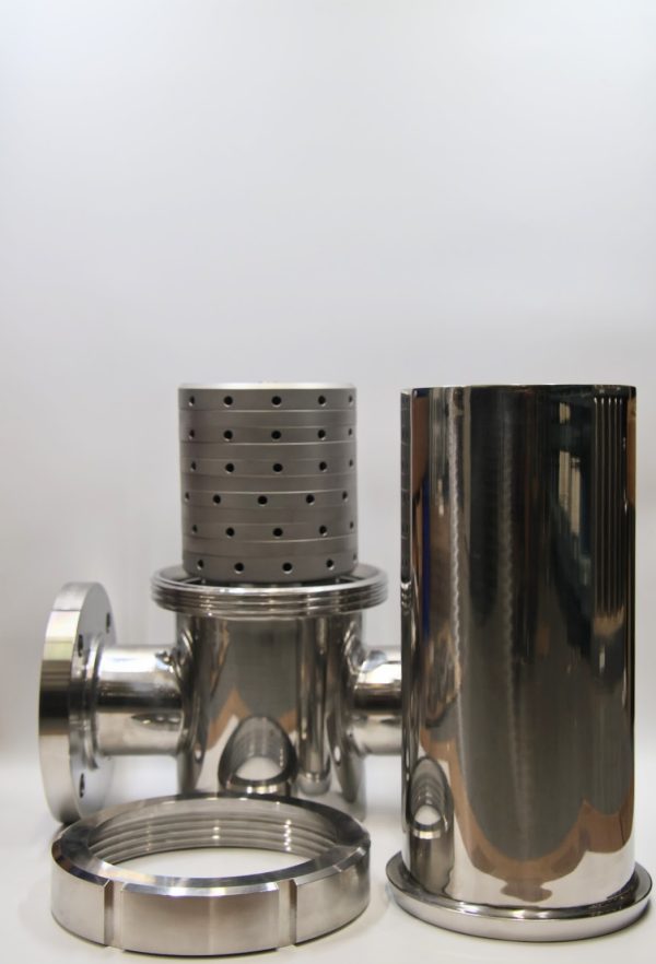 140 mm 10 Layer Sterile Air and Gas Filter with 2 inch 150 lb Flange connections