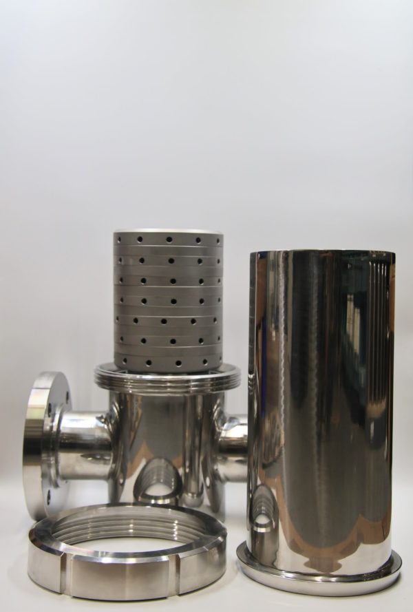 140 mm 12 Layer Sterile Air and Gas Filter with 2 inch 150 lb Flange connections