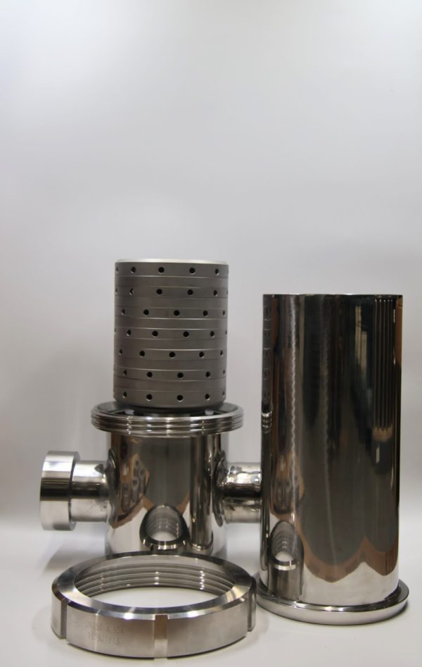140 mm 12 Layer Sterile Air and Gas Filter with 2 inch FNPT connections