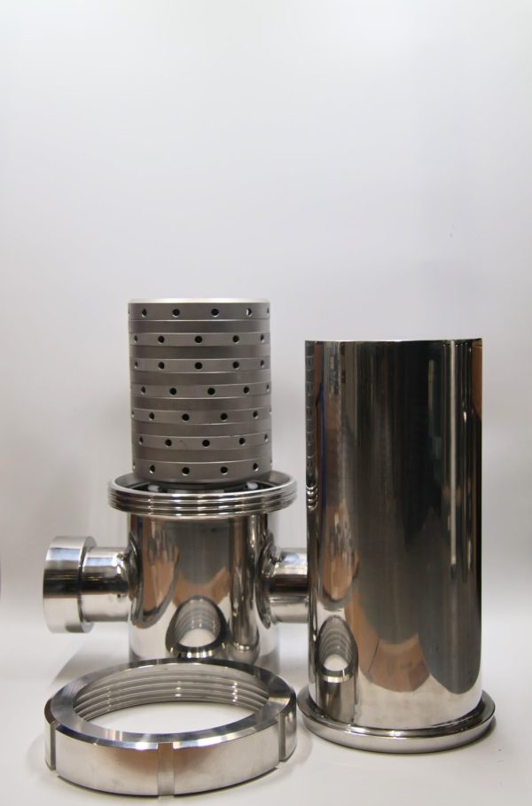 140 mm 12 Layer Sterile Air and Gas Filter with 3 inch FNPT connections