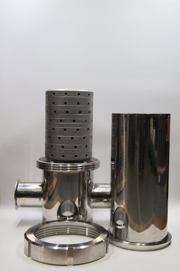 140 mm 14 Layer Sterile Air and Gas Filter with 2.0 inch Tri-Clamp connections