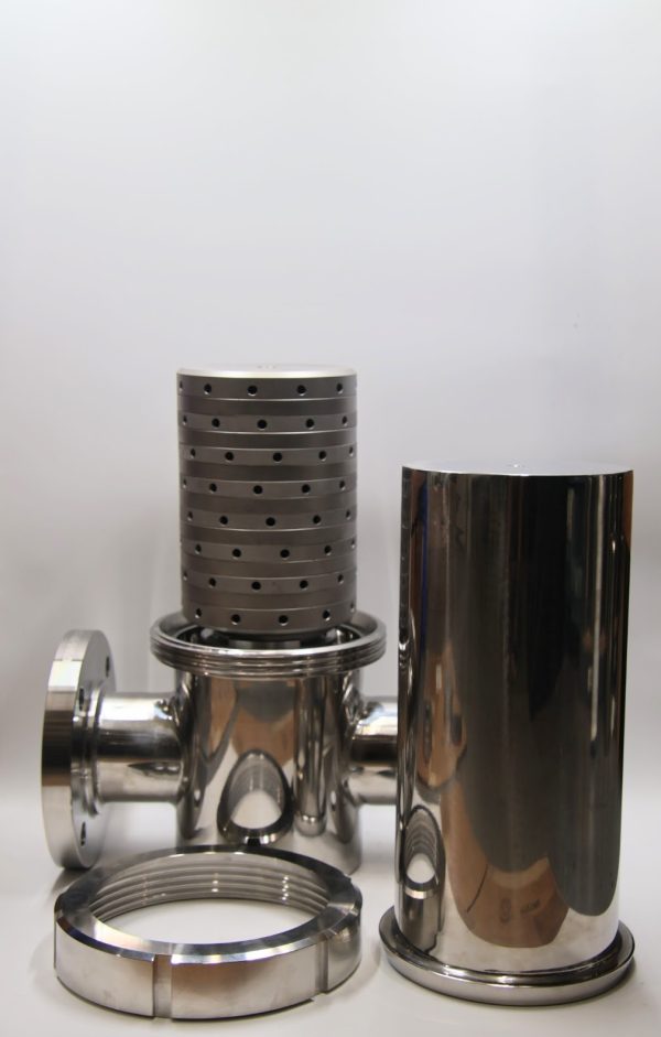 140 mm 14 Layer Sterile Air and Gas Filter with 3.0 inch 150 lb Flange connections