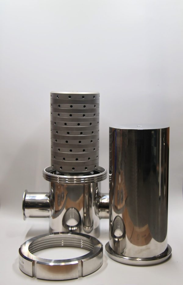 140 mm 16 Layer Sterile Air and Gas Filter with 3 inch Tri-Clamp Connections