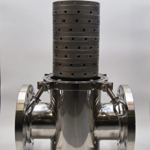 140 mm 16 Layer Sterile Air and Gas Filter with 4 inch 150 lb 150 lb Flange Connections