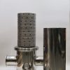 140 mm 18 Layer Sterile Air and Gas Filter with 2 inch Tri-Clamp connections