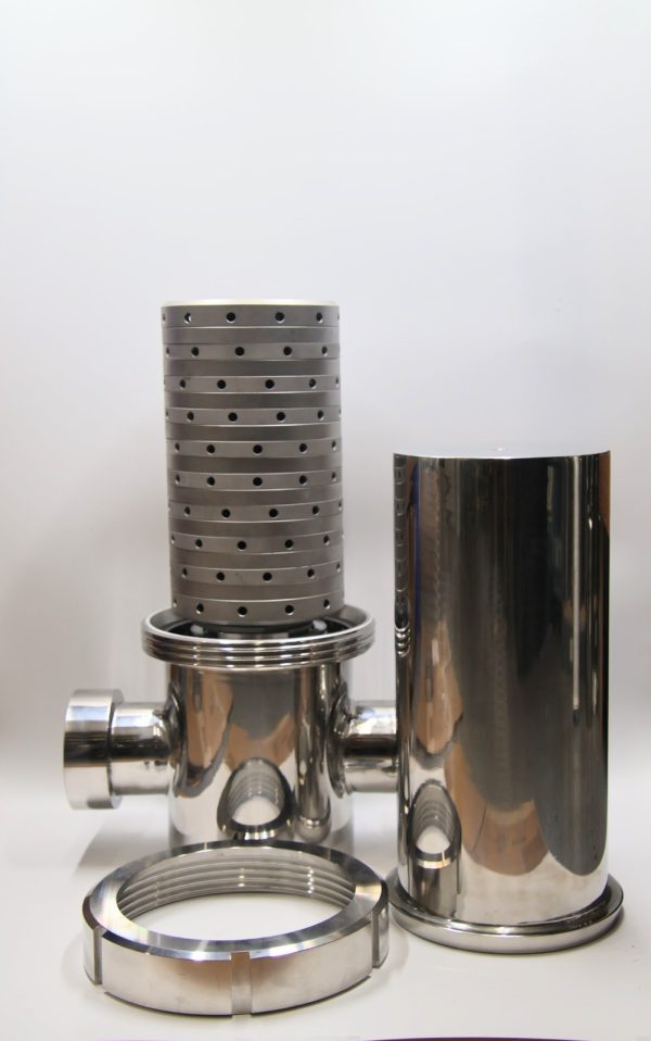 140 mm 18 Layer Sterile Air and Gas Filter with 3 inch FNPT connections