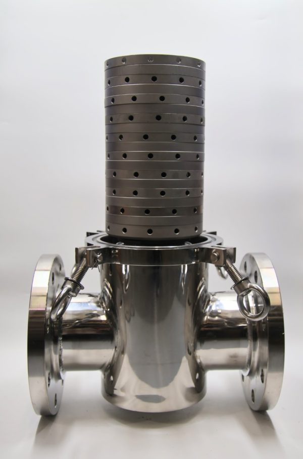 140 mm 18 Layer Sterile Air and Gas Filter with 4 inch 150 lb 150 lb Flange connections