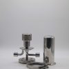 60mm 2 Layer Sterile Air and Gas filter with 1/2 inch FNPT connections