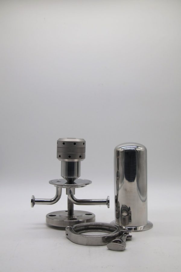 60 mm 2 Layer Sterile Air and Gas Filter with 1/2 inch Tri-Clamp connections