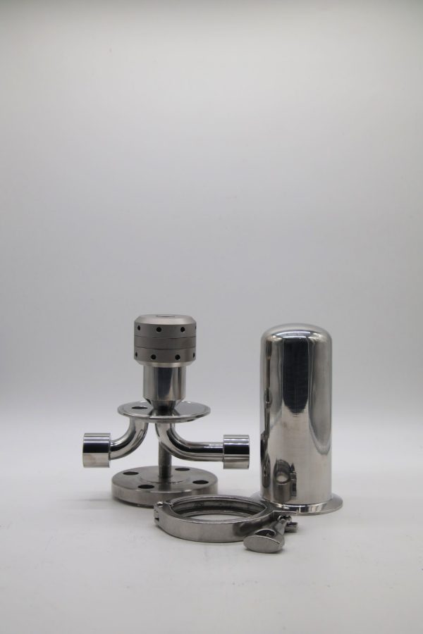 60 mm 2 Layer Sterile Air and Gas Filter with 3/4 inch FNPT connections