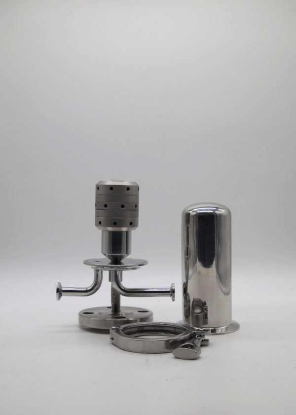 60 mm 4 Layer Sterile Air and Gas Filter with 1/2 inch Tri-Clamp connections